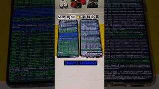 LiveBoot Samsung S21 vs Samsung S20 liveboot rooted android12 android13 galaxys21 galaxys20 [upl. by Osicnarf959]