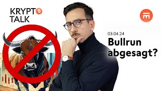 Bullrun Korrektur  jetzt nachkaufen 🤔  Krypto Talk  Swissquote [upl. by Tirma]