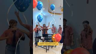 🥹HAPPY TEACHERS DAY 😍 happyteachersday schooldays schooltime funny inspirationalstory comedy [upl. by Natsirhc602]