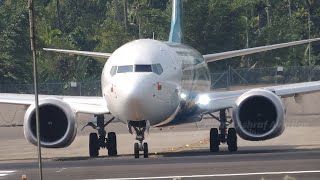 Oman Air Boeing 737 MAX TAKEOFF from Cochin International Airport  Nizam Ashraf Aviation HD [upl. by Attinahs56]