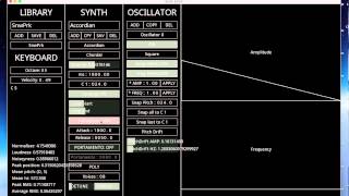 Conrod amp RustAudio  Synth Editor demo [upl. by Mcneil]