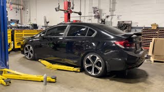 Lowering My FB6  9th Gen Civic Si [upl. by Spracklen]