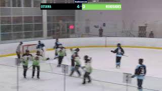 Kingston Ringette Tournament  Ottawa Icebreakers U16  vs Ringette Renegades  20240512 [upl. by Nylrahc]