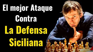 🔥Derrota a la DEFENSA SICILIANA 👉con este PODEROSO ATAQUE [upl. by Madelyn675]