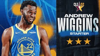 Best Plays From Andrew Wiggins in His 1st NBA AllStar as 2022 Starter 👏 [upl. by Nolahc534]