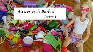 Abriendo Bolsitas con Laurita Accesorios para Barbie 717 Parte 1 [upl. by Hotze]