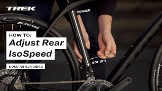 How To Adjust Rear IsoSpeed on Domane SLR Gen 2 [upl. by Latsirc]