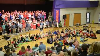 Brown Elementary 3rd Grade Program 12816 Carol of the Boomwhackers [upl. by Blader]