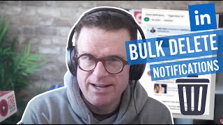 Bulk Delete LinkedIn Notifications [upl. by Heigho]