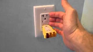 How to Reset a Ground Fault Circuit Interrupter GFCI Outlets or Plugs [upl. by Einhorn]