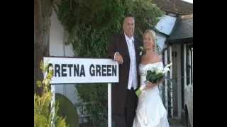 Gretna Green Famous Blacksmiths Shop Wedding [upl. by Orozco]