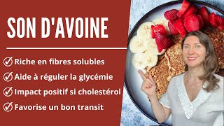 Bienfaits du son davoine et recette [upl. by Inge967]