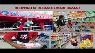 SHOPPING AT RELIANCE SMART BAZAAR l ENJOYING l HAPPY [upl. by Philina199]