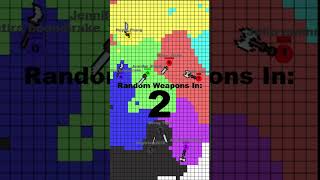 Marble Random Weapon Territory Battle Simulation shorts [upl. by Asirrac248]