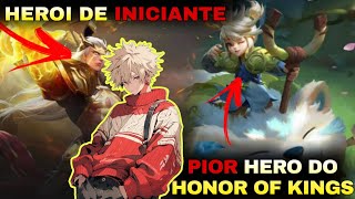 FALANDO MAL DOS HEROIS DO HONOR OF KINGS [upl. by Aissila]