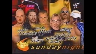 Scotty 2 Hotty Albert amp Spike Dudley vs Storm Raven amp Credible Heat Nov 18th 2001 [upl. by Latouche]