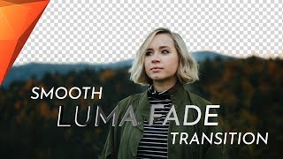 Smooth LUMA FADE Transition  Hitfilm Express Tutorial [upl. by Labina]