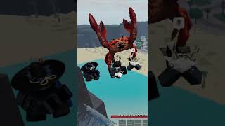 The Crab Jumpscared Us strongestbattlegrounds jumpscare crab [upl. by Ydassac926]