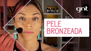 Aprenda a fazer uma pele bronzeada  Dicas da Grazi [upl. by Daniella660]