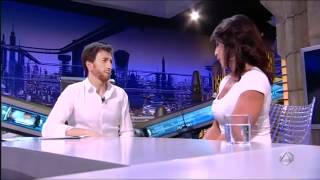 Nadia Comaneci en El Hormiguero [upl. by Winwaloe]