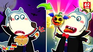 Wolfoo Geschichte 🐺 Nein nein Lutscher mit HalloweenGeschmack  Videos für Kinder [upl. by Ling]