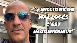 4 millions de mallogés en France cest inadmissible en 2018 [upl. by Ramahs]