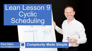 Lean Lesson 9  Cyclic Schedule Standard work [upl. by Itsud559]