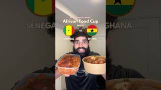 SENEGAL VS GHANA  African Food Cup [upl. by Retrac]