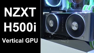 NZXT H500i Vertical GPU Mount Tested [upl. by Etnuaed482]