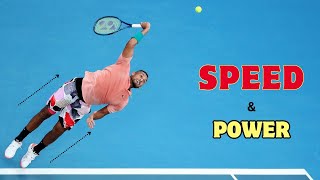 Nick Kyrgios Slow Motion Serve Analysis  Speed amp Power [upl. by Evans]