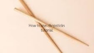 how to use chopsticks full tutorial [upl. by Nairret]