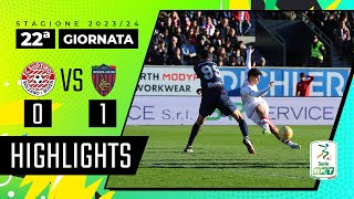 Südtirol  Cosenza 01  Il neo acquisto Frabotta oggi vale 3 punti  HIGHLIGHTS SERIE BKT 20232024 [upl. by Longan]