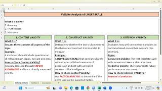 How to test the VALIDITY of a 5point LIKERT SCALE QUESTIONNAIRE by using Pearson CORRELATION in SPSS [upl. by Claybourne662]