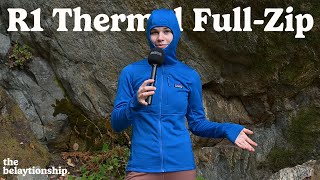 New Patagonia Women’s R1 Thermal FullZip Hoody [upl. by Eceerahs]