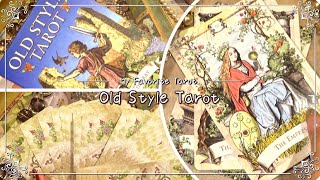 【Old Style Tarot】Vintage style tarot with charm♪ [upl. by Niai]