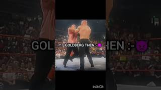 Goldberg now 🤡 and then 👿 edit wwe goldberg [upl. by Amitaf704]