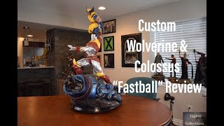 Custom Wolverine amp Colossus Fastball Statue Review  Wolverine Episode 12 [upl. by Sianna]