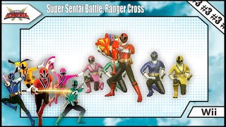 Super Sentai Battle  Ranger Cross  Shinkenger Episodes 3  Wii Games [upl. by Inimod]