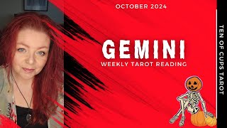 Gemini Tarot quotYoure About To Meet Your Matchquot October 2024 [upl. by Britney]