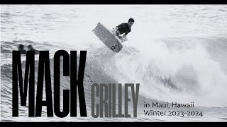 Mack Crilley  HOME ZONE  Bodyboarding in Maui Hawaii 20232024 [upl. by Yoc341]