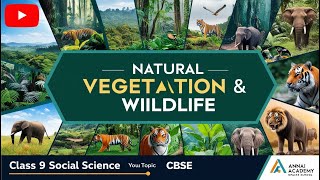 Explore Nature’s Wonders Natural Vegetation amp Wildlife  Class 9 CBSE [upl. by Anatole947]