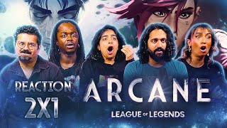 Inside job  Arcane  2x1 Heavy is the Crown  Group Reaction [upl. by Eniroc]