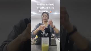 Jeste li probali naš Matcha latte s ukusnim bobama [upl. by Alaekim]