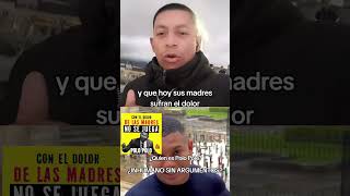 ¿Quien es Miguel Polo Polofirmesconpetro viralvideo 1demayo uribista bogota milei cop16cali [upl. by Leontine469]