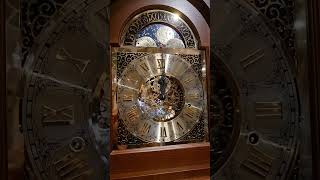 Westminster chime played on a tubular bells grandfather clock shorts [upl. by Lemrej]