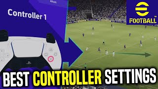 eFootball 2022  Best Controller Settings  Assist Settings Guide [upl. by Ancelin8]