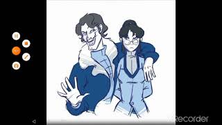 Varrick and Zhu li Moments WARNING THESE PICTURES ARENT MINE [upl. by Retsevlis945]