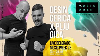 Desingerica x Pljugica  Balkanacc LIVE I Belgrade Music Week 23 [upl. by Menell]