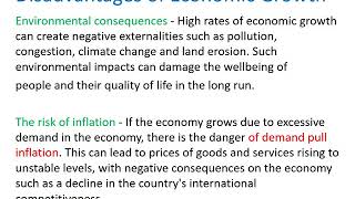 IGCSE Economics – Economic Indicators Unit 3 GDP Economic Growth and Recession [upl. by Idissac724]