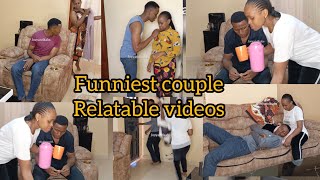 Funniest couple relatable videosLaugh momentsJosyandkabs 2024 funny clips [upl. by Mellins]